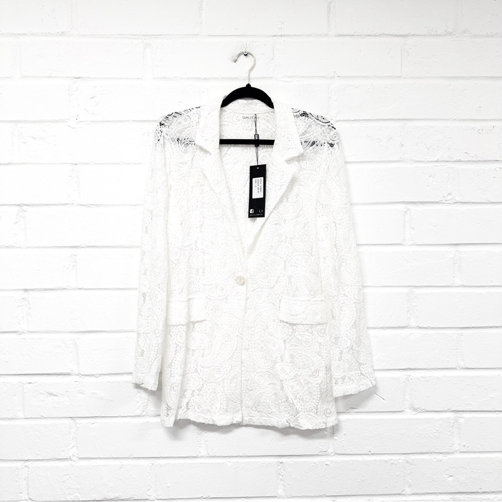 White Lace Blazer (boutique)